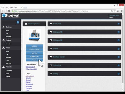 Click the "Vending" Button. 