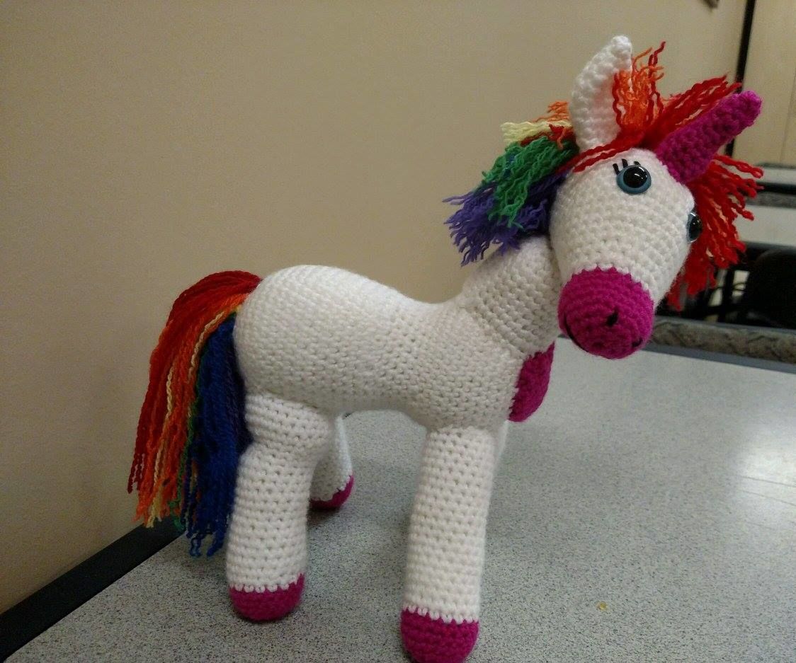 Rainbow Unicorn Crochet