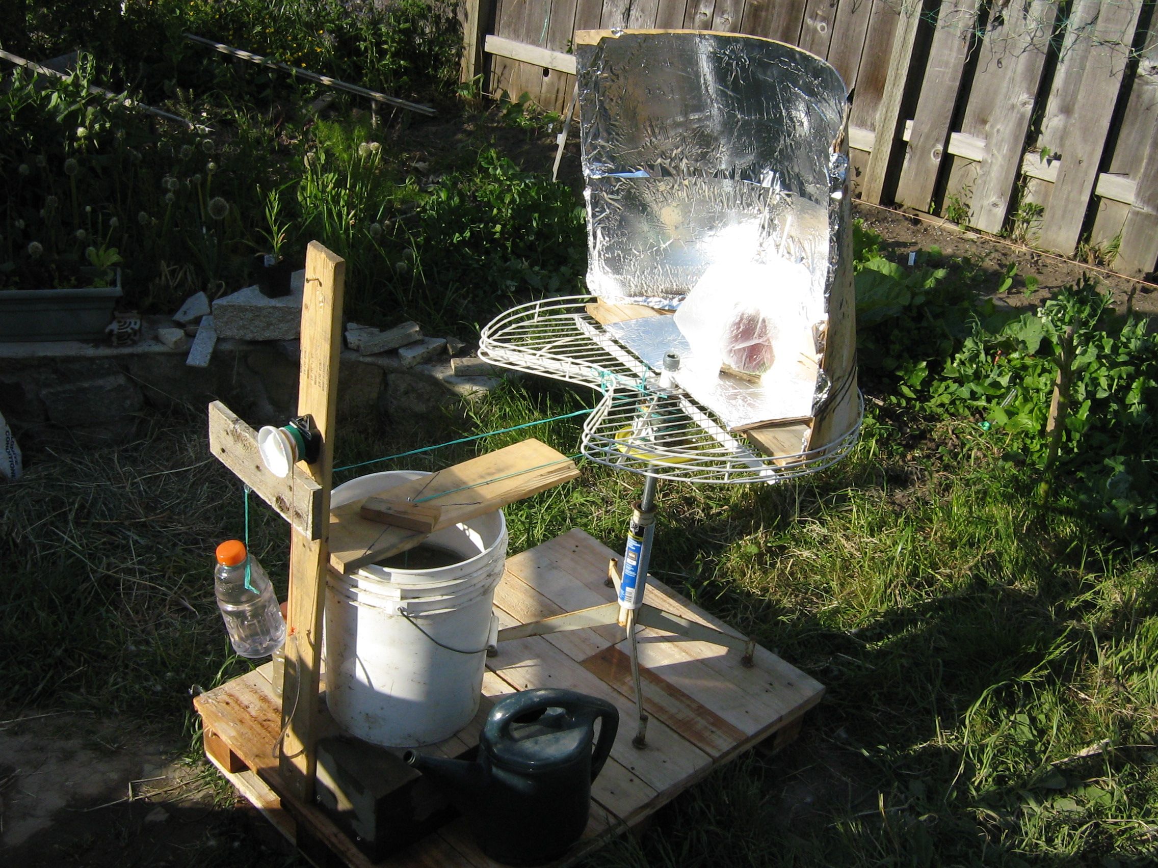 Adapt a Clock Today! Cheap Trackers Boost Solar Panel and Solar Cooker Performance.