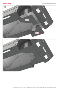DeLorean BTTF Inspired Papercraft