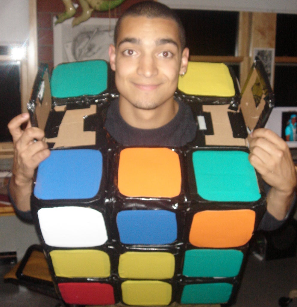 Realistic Rubik's Cube Costume 6 Steps (with Pictures) Instructables
