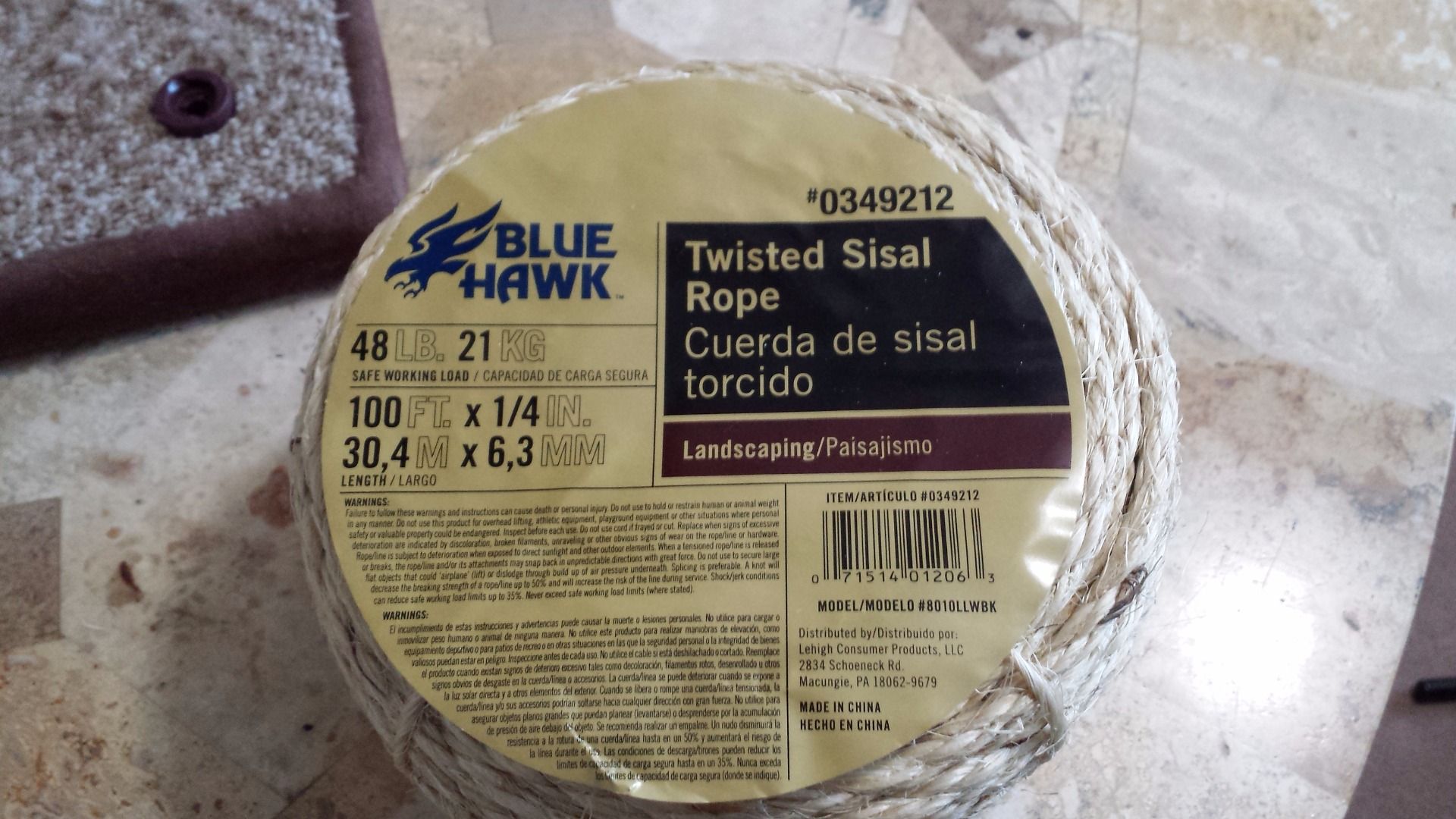 How to Replace the Sisal Rope on a Cat Scratcher 5 Steps Instructables