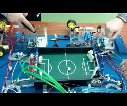 Futbolin Elektro-pneumatikoa Arduinoarekin