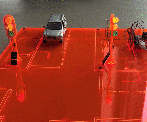Arduino traffic light simulator