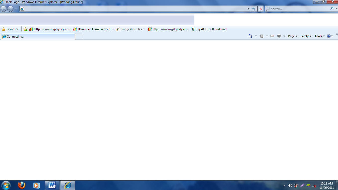 using internet of android on computer. 