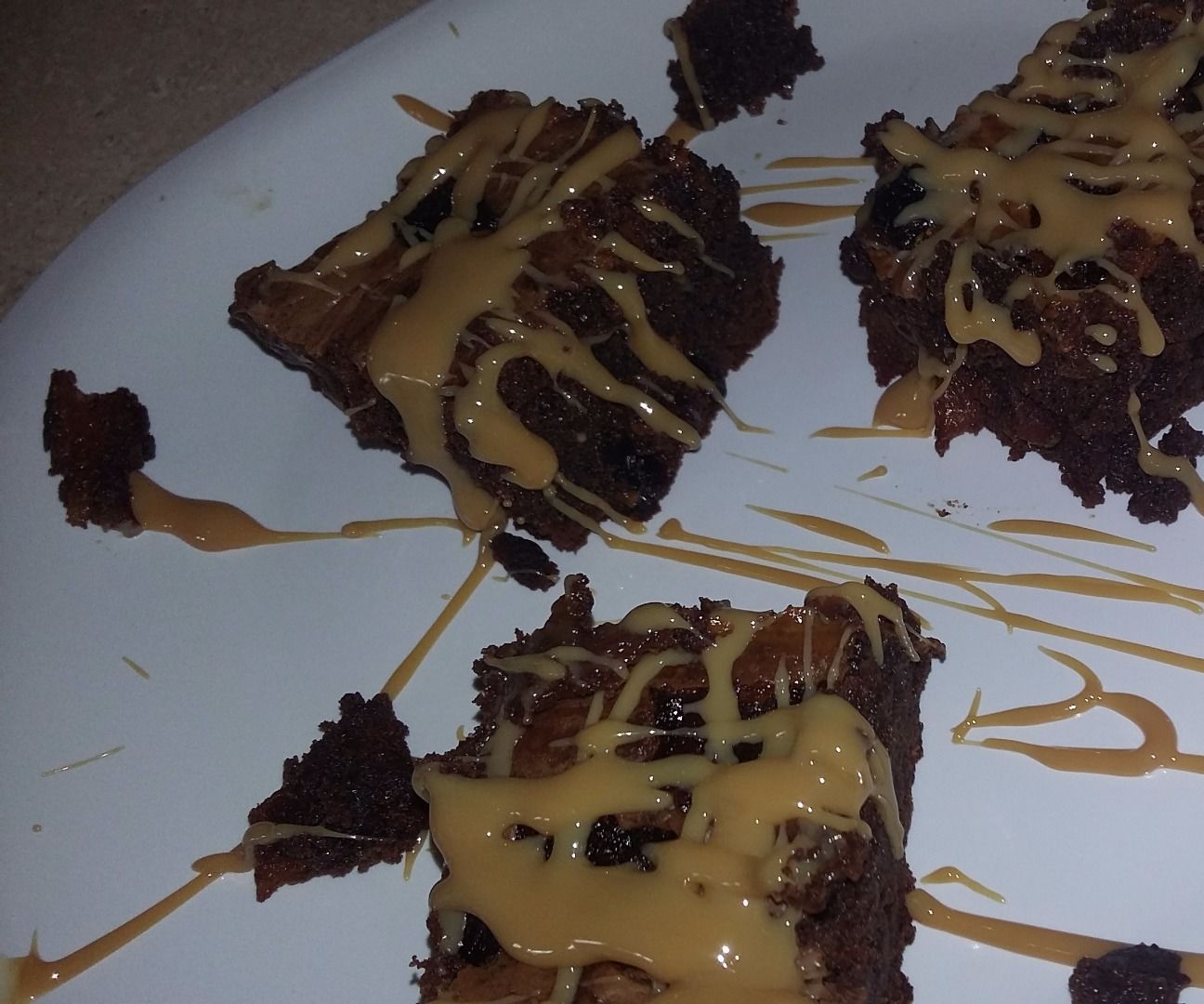 Bacon Caramel Brownies