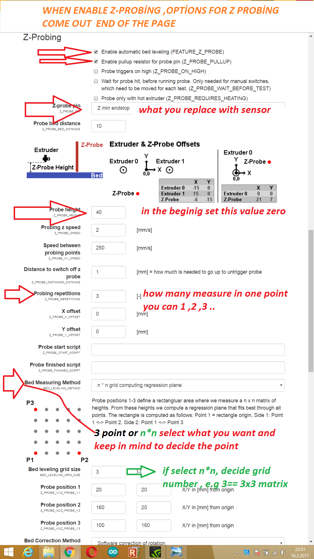 AUTO BED LEVELİNG/ Z PROB WİTH REPETİER FIRMWARE With Capacitive Npn