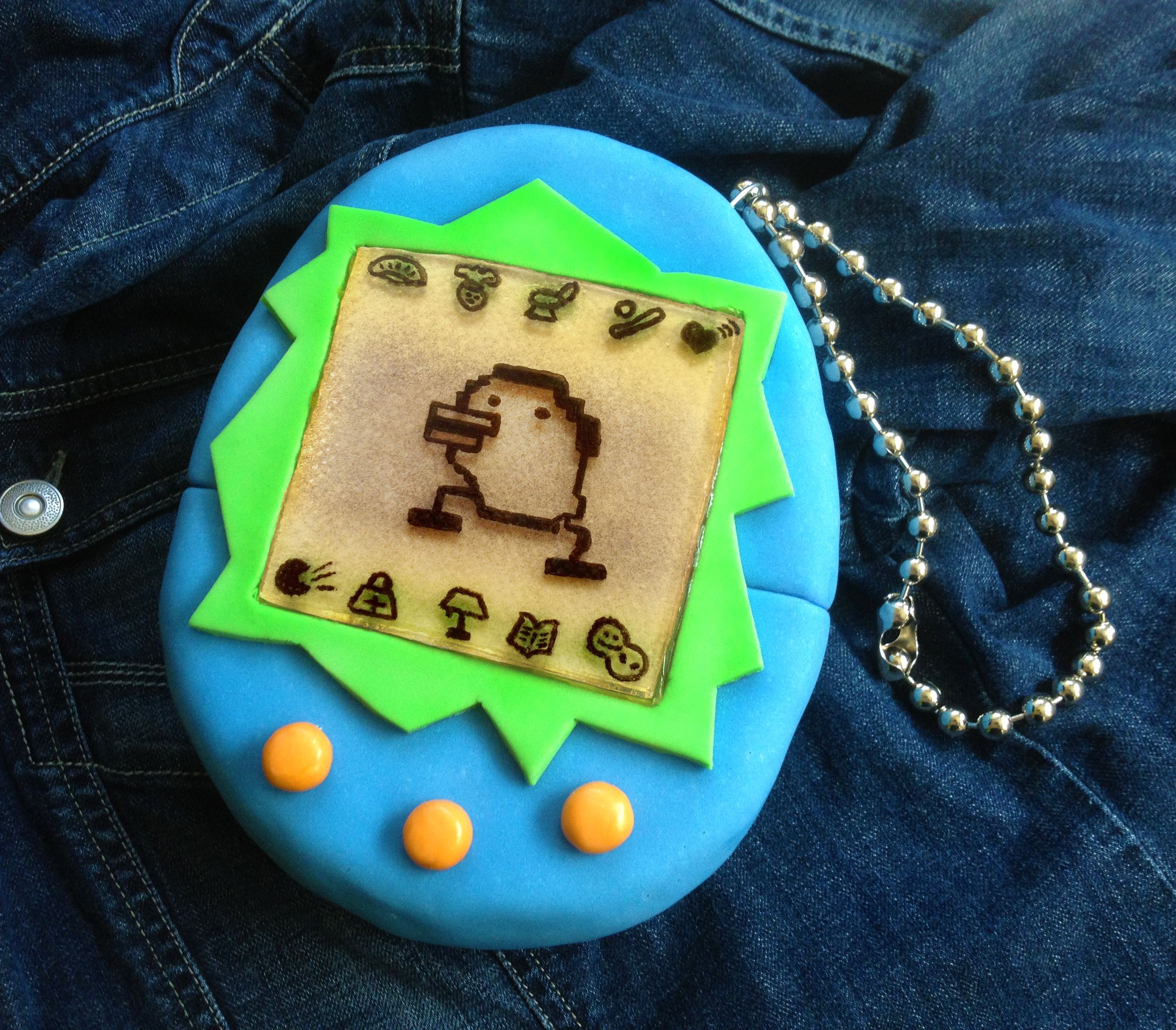 Tamagotchi Cake
