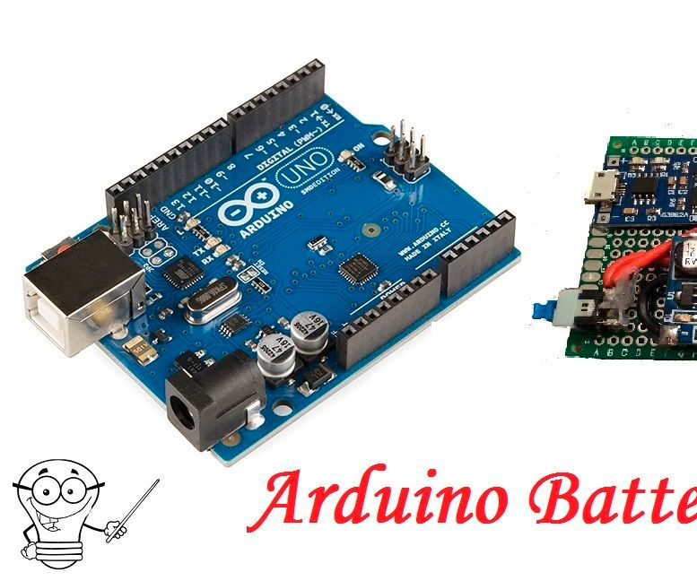 How to Make Arduino Battery Shield 