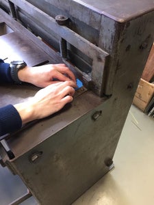 Cutting the PCB