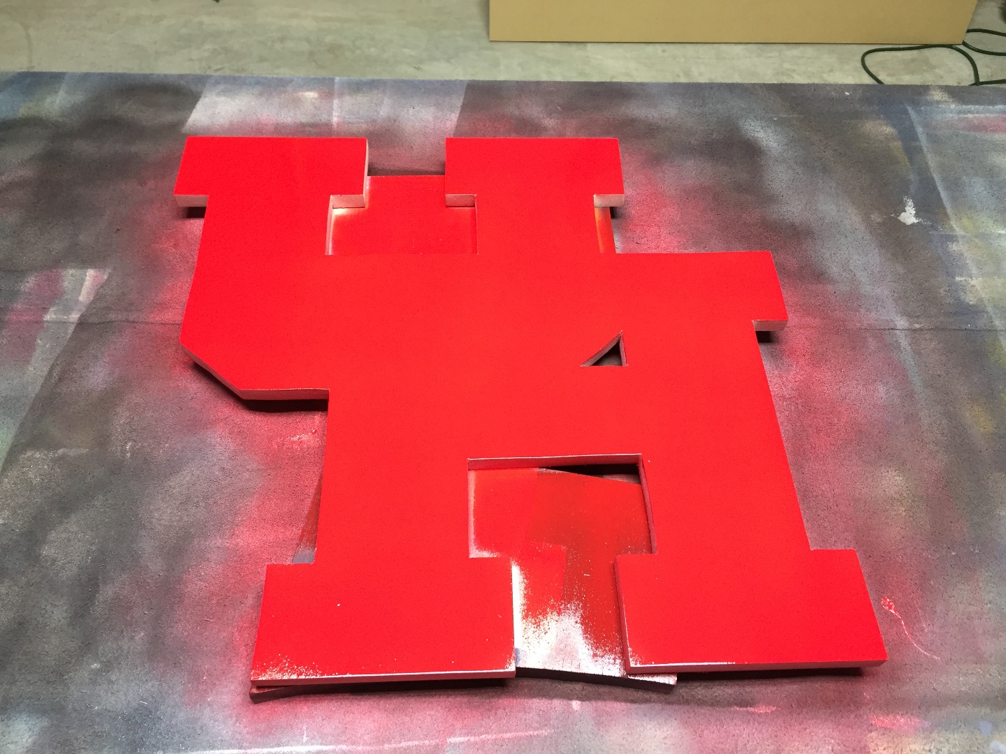 University of Houston Wall Art 10 Steps (with Pictures) Instructables