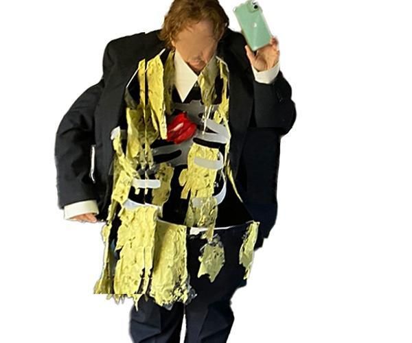 Easy Mr. Creosote After Exploding Costume From Monty Python's the Meaning of Life