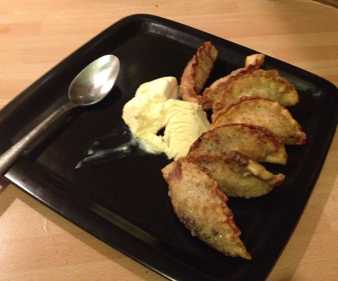 Peanut Butter and Jam (jelly) Gyoza