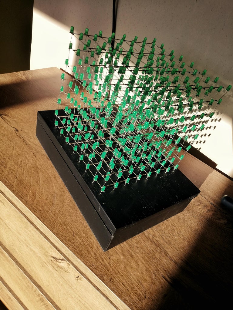 8x8x8 LED Cube Using Arduino : 11 Steps (with Pictures) - Instructables