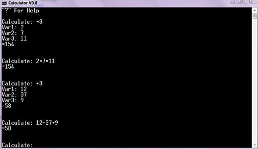 Build a Batch Calculator + Advanced Calculator V0.8 : 3 Steps ...
