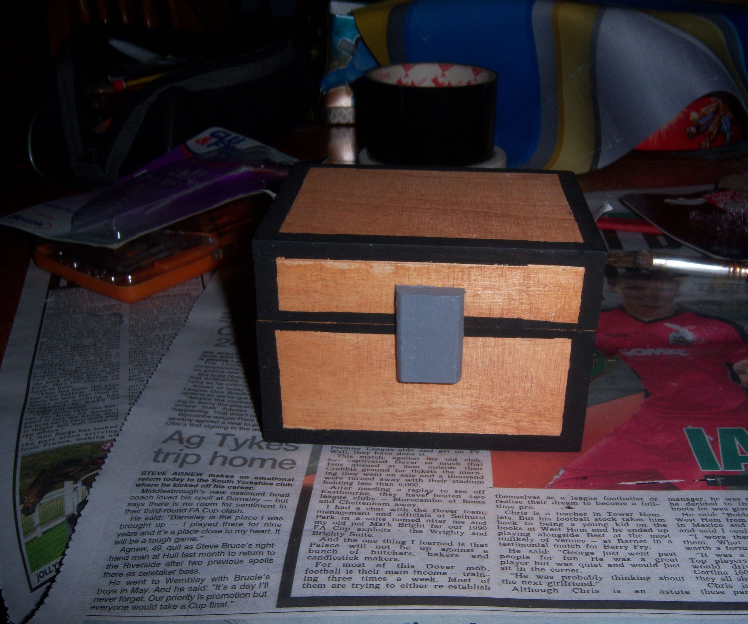 Wooden Minecraft Chest