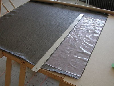 Cut the Carbon Fiber, Breather Ply and Release Film