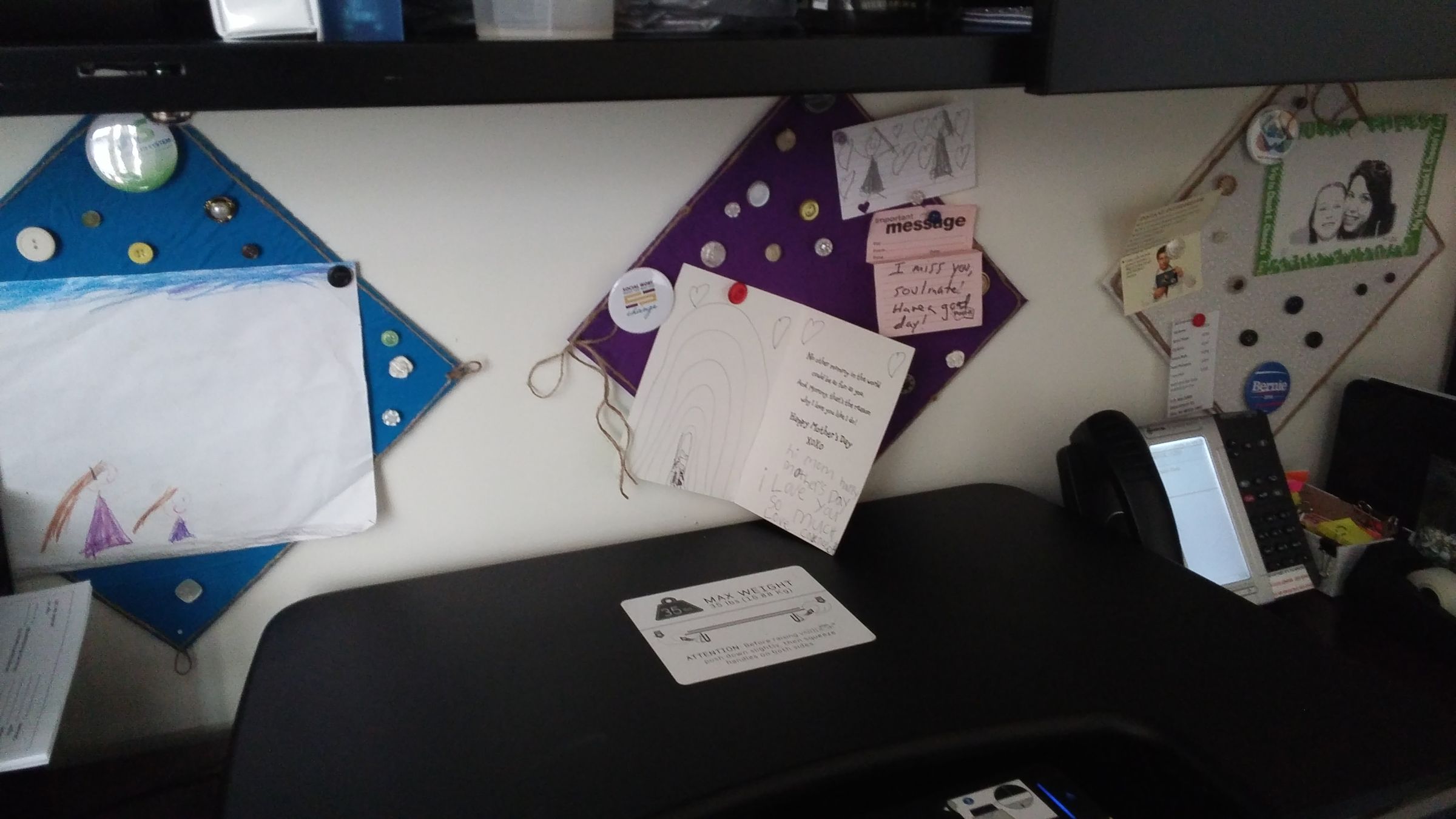 DIY Decorated Cork Boards and Push Pins