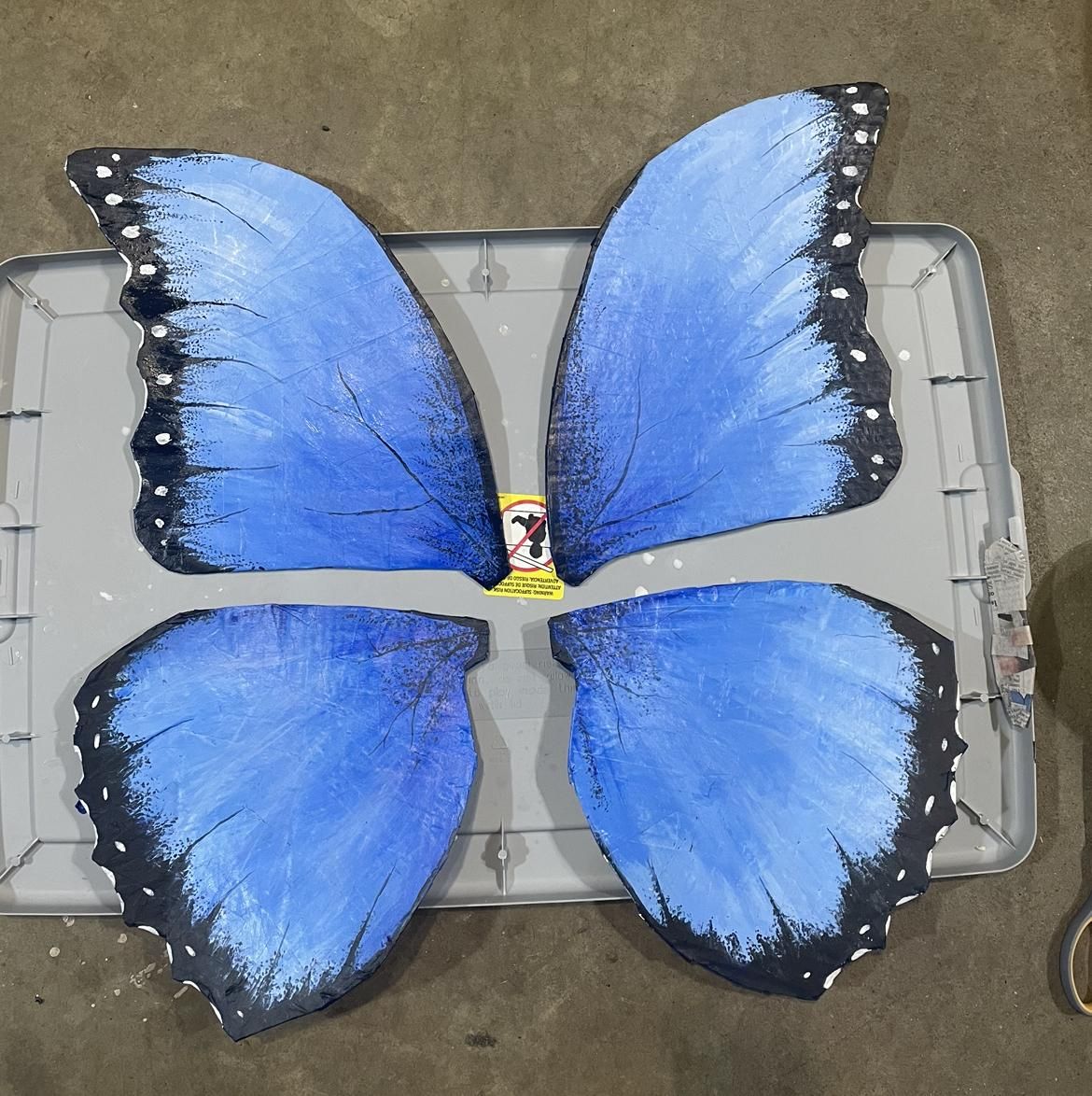 Paper Mache Butterfly 6 Steps Instructables