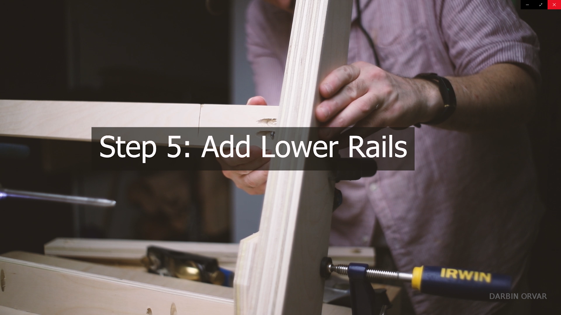 DIY Modern Desk Made W/ 1 Sheet of Plywood : 8 Steps (with Pictures ...