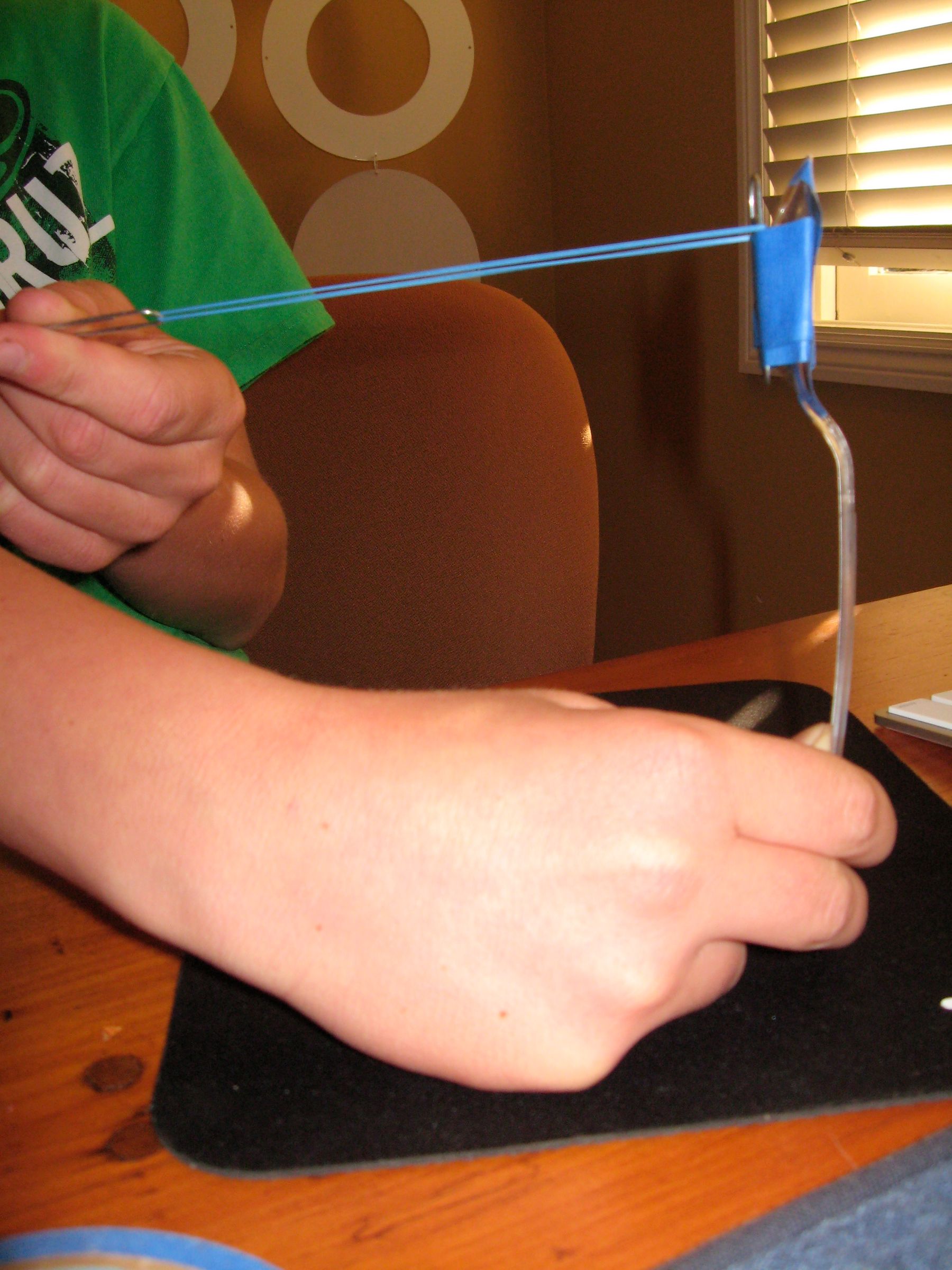 Plastic Spoon Paperclip Launcher 5 Steps Instructables