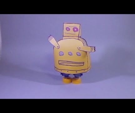 Walking Robot With 3 Servo