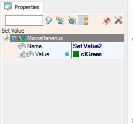 In Visuino Set Components