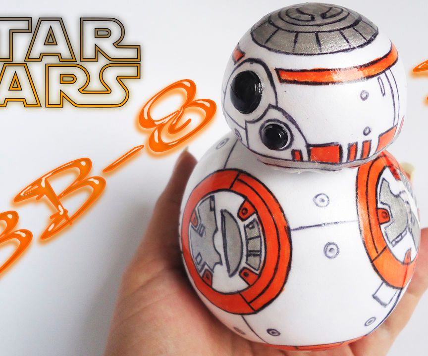 BB 8- Star Wars / Foam, Goma Eva -Diy Craft