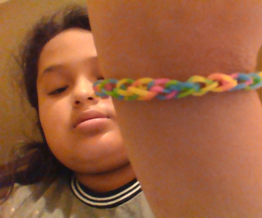 Single Chain ( Beginner) With Rainbow Loom <3