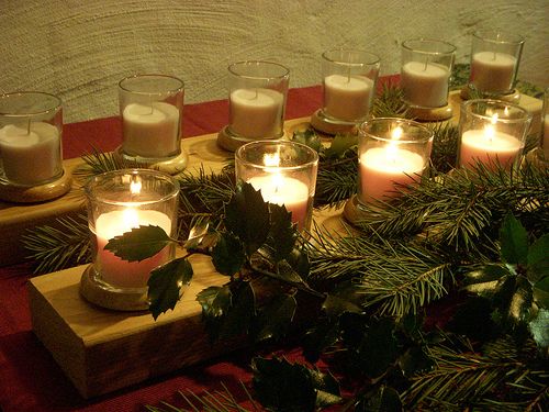 Make Your Own Yuletide Candelabra