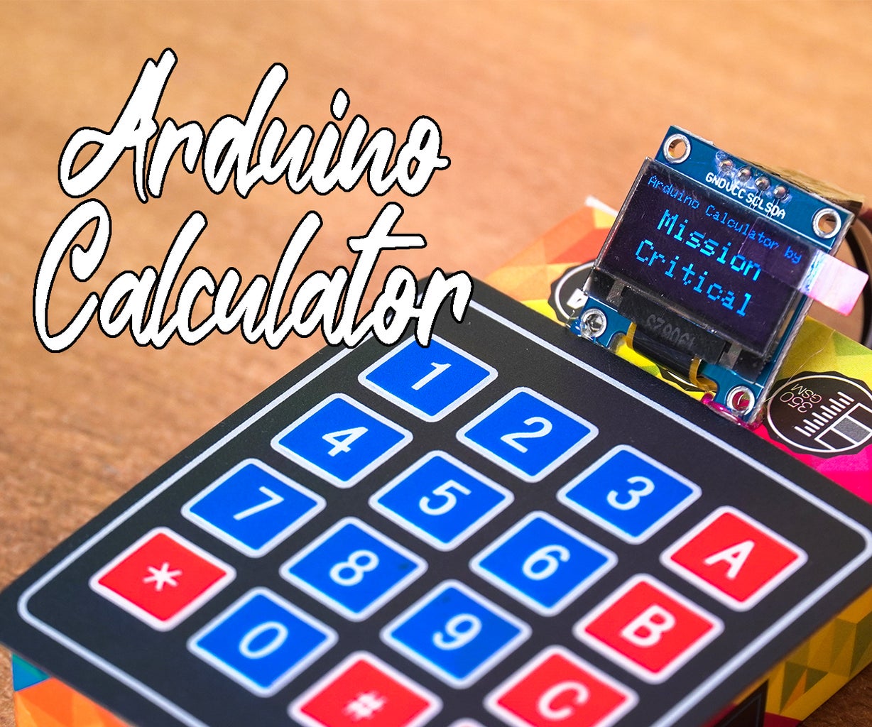 DIY Arduino Calculator Using OLED Display 