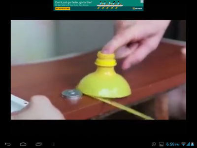USE DIFFERENT COLOUR BOTTLES FOR THE DIFFERENT COLOUR ROPES.