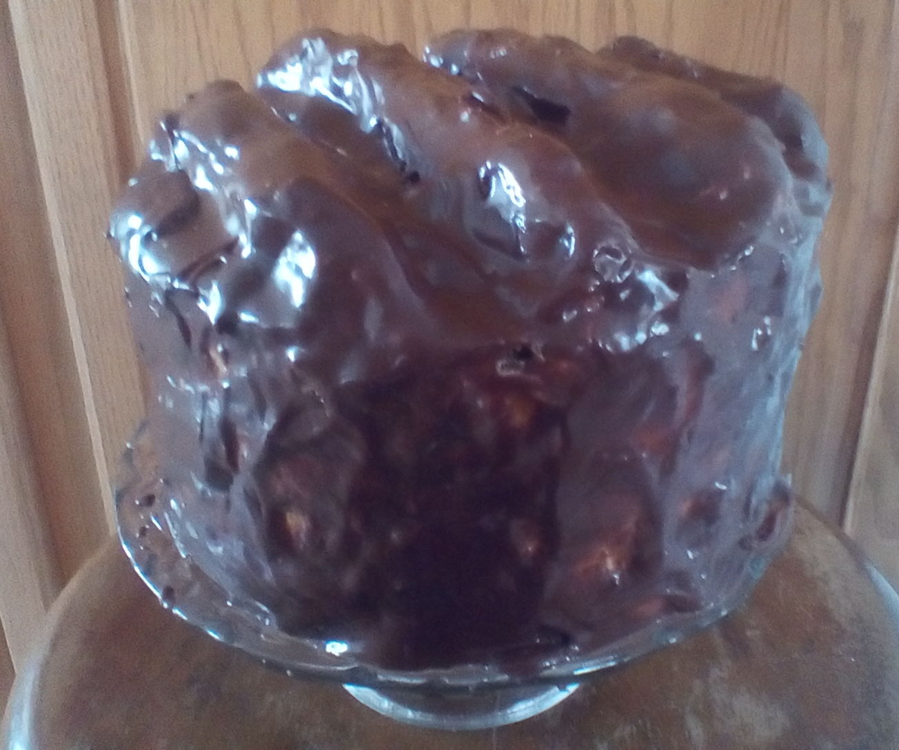 Fantastic Bumpy Cake (a.k.a. Devil's Food Buttercream Cake)