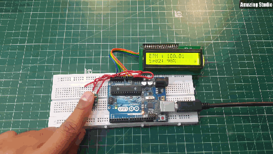 Arduino Based Pulse Oximeter Health Monitoring : 10 Steps (with ...