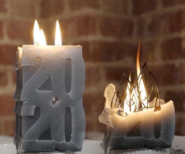 3D Printed Candle Mold