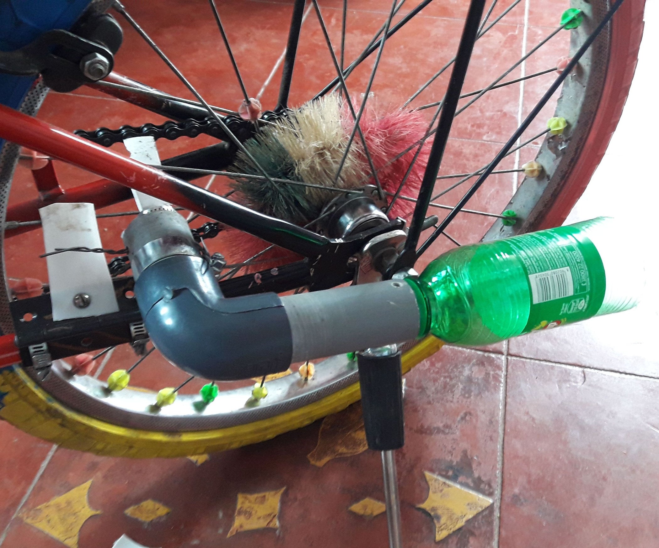 Make Your Bicycle Sound Like a Motor Cycle Turbo Spoke Twin Version