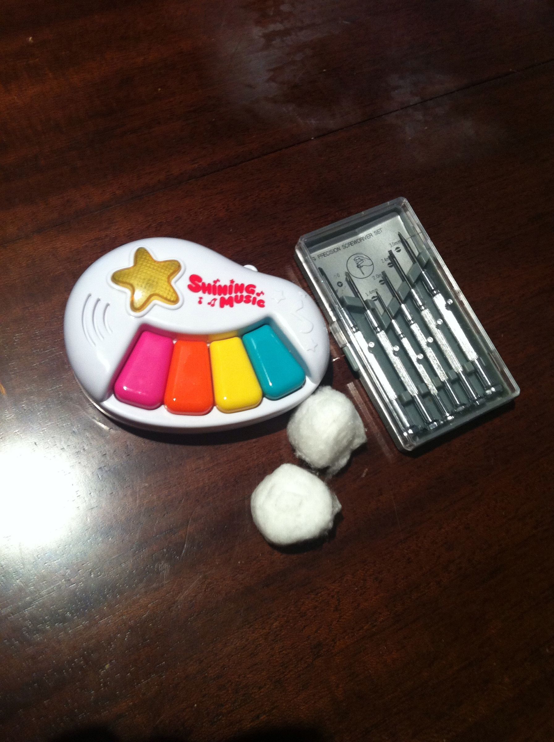 Make a Toy More Quiet