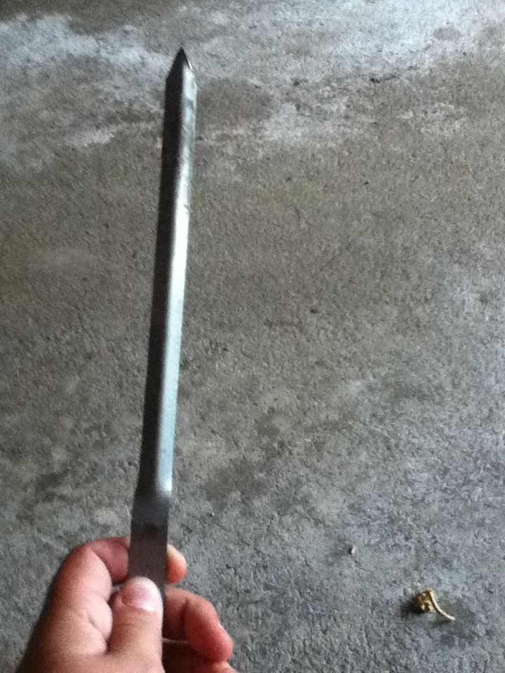 Ground Stake Throwing Knife (really Easy)