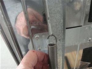How to Replace a Door Spring on a Dishwasher. Ariston, Hotpoint, Indesit