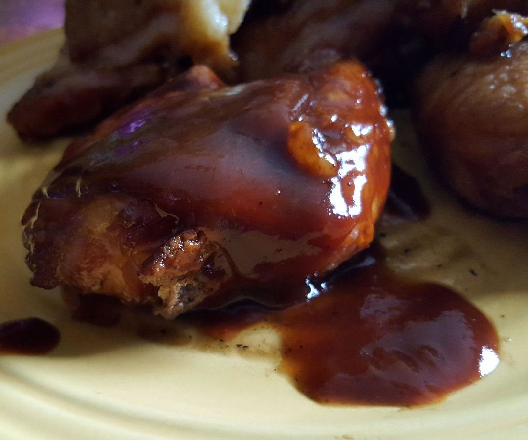 Back Yard Barbecue Chicken Thighs