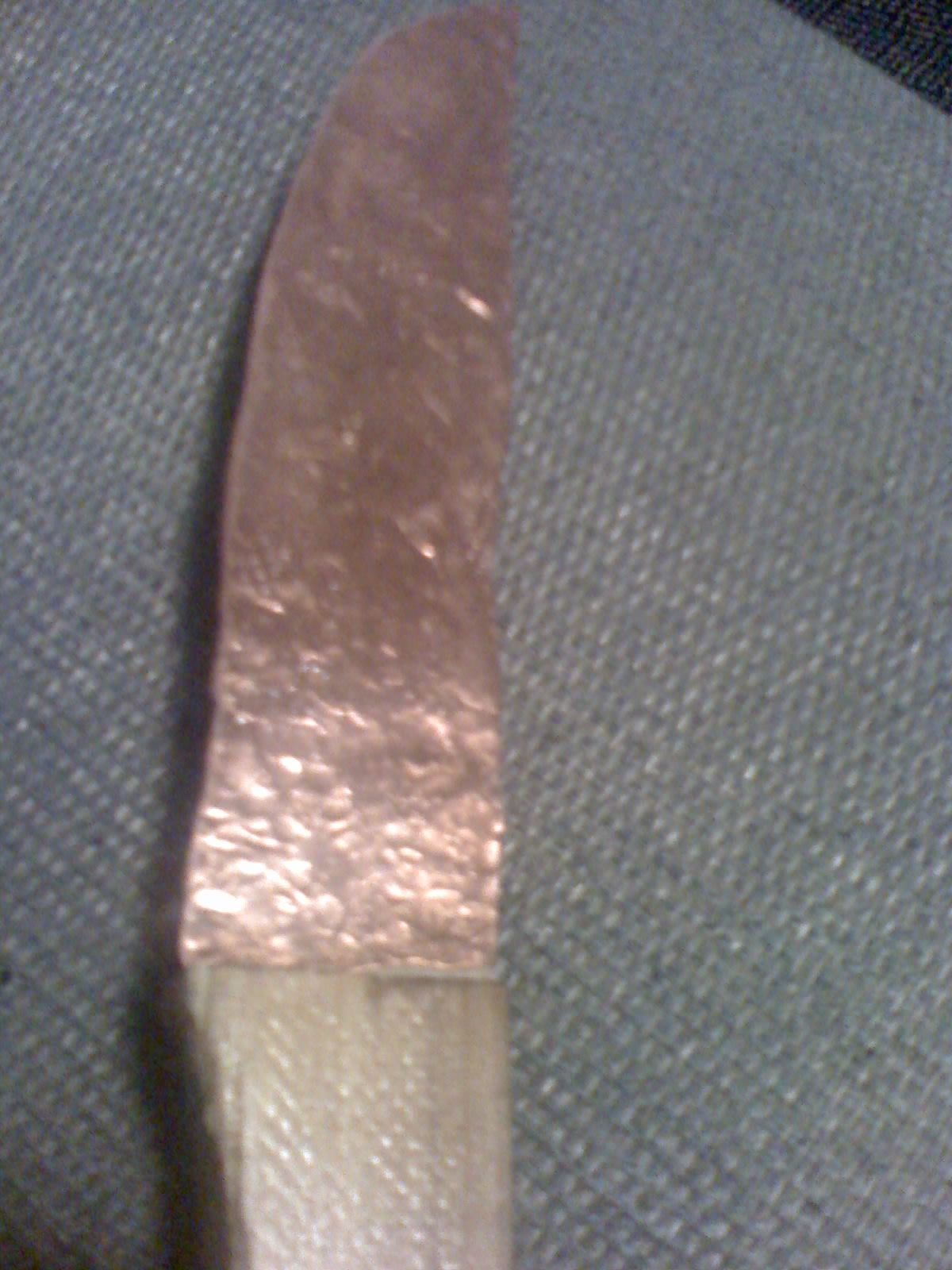 Homemade Copper Knife Instructables