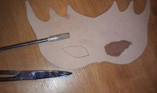 Cut Out Your Leather Mask!