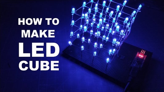 How to Make 4x4x4 LED Cube : 6 Steps - Instructables