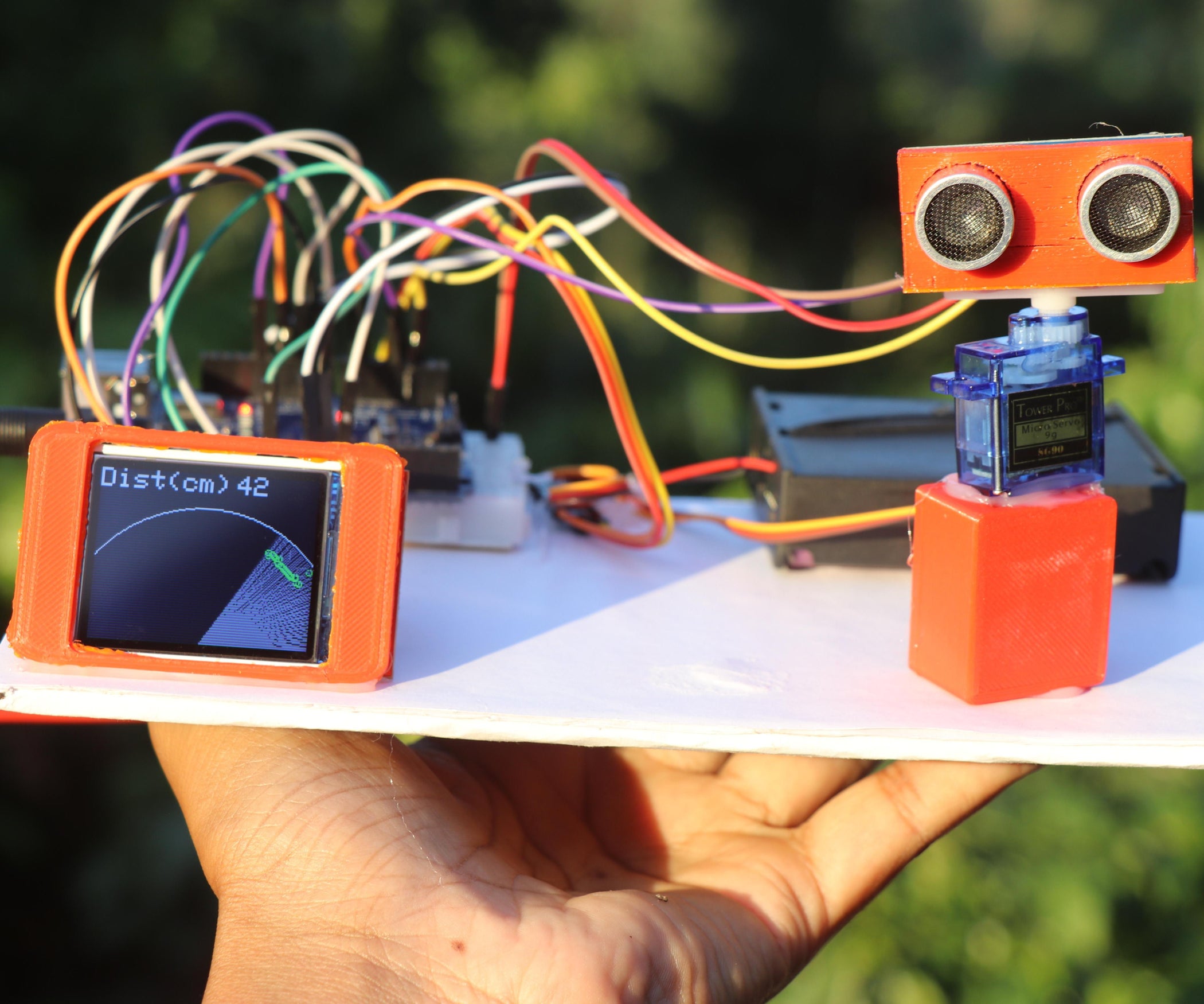 How to Make Radar System Using Arduino : 5 Steps (with Pictures ...