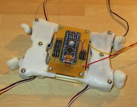 A Walking Robot That's Easy to Build : 13 Steps (with Pictures ...