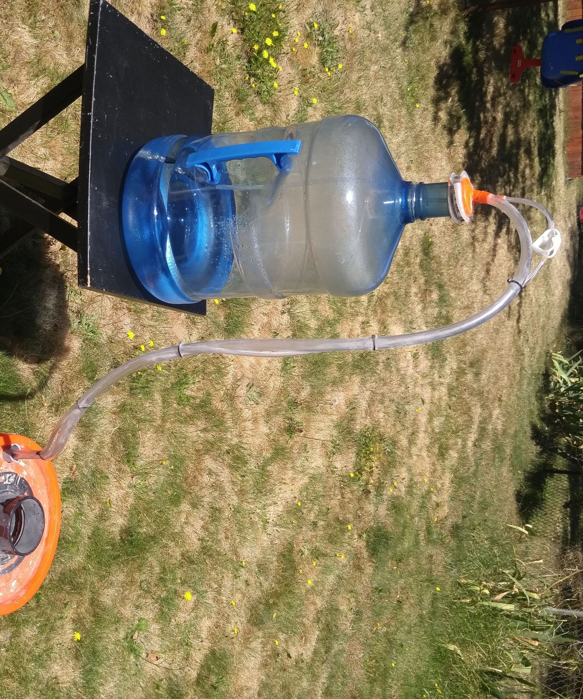 Bucket Cooler Siphon Feed