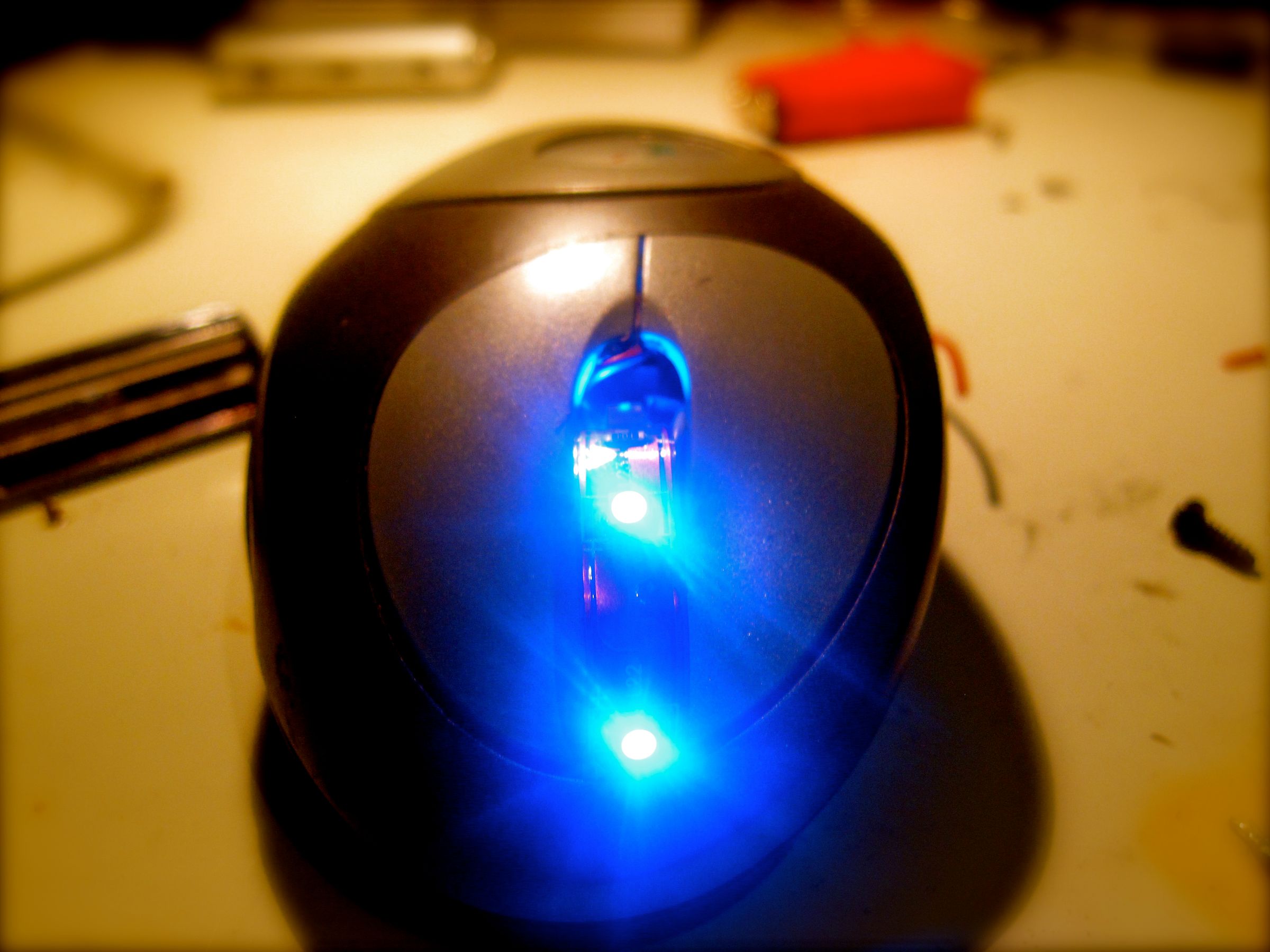 LED Mouse Hack