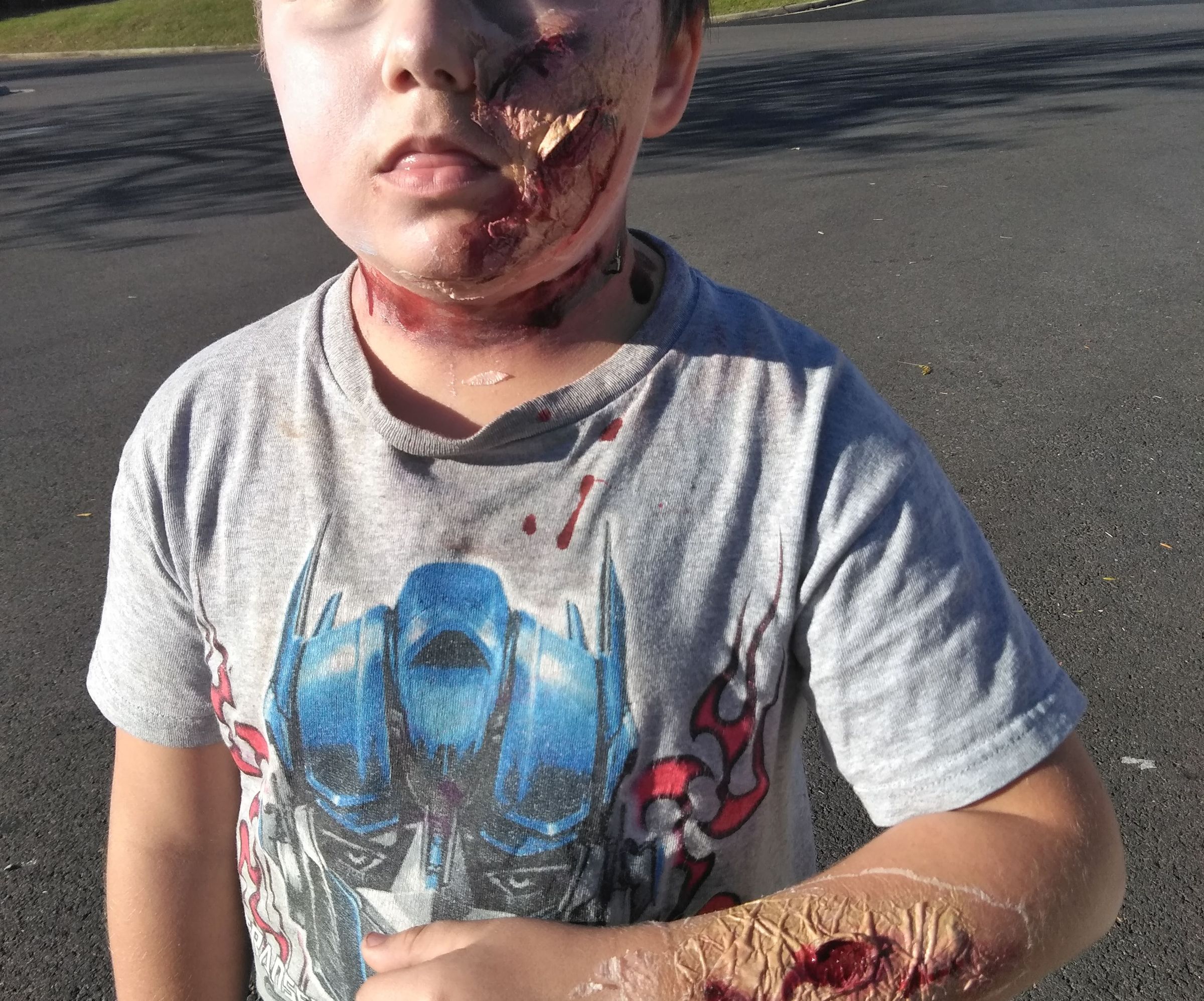 Latex Free Realistic Wounds 