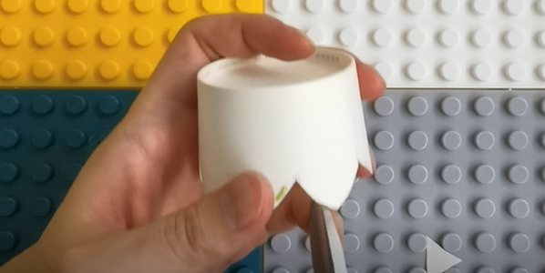 Make the First Layer of the Lantern - Make the Petals