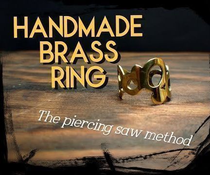 Bubble Brass Ring, the Piercing Saw Method - 6 Steps